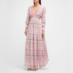 TAJ BY SABRINA
Kastoria Seashell Long-Sleeve Maxi Dress, NWT $515 MSRP
$356 $515